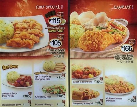 Chowking Menu [April 2024 Prices] Philippines.